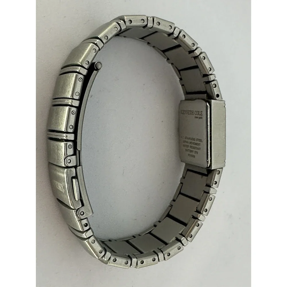 Kenneth Cole Women Watch kc4209 New‎ Battery Rare 17MM Stainless Steel Band Z
